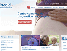 Tablet Screenshot of irradial.com.br